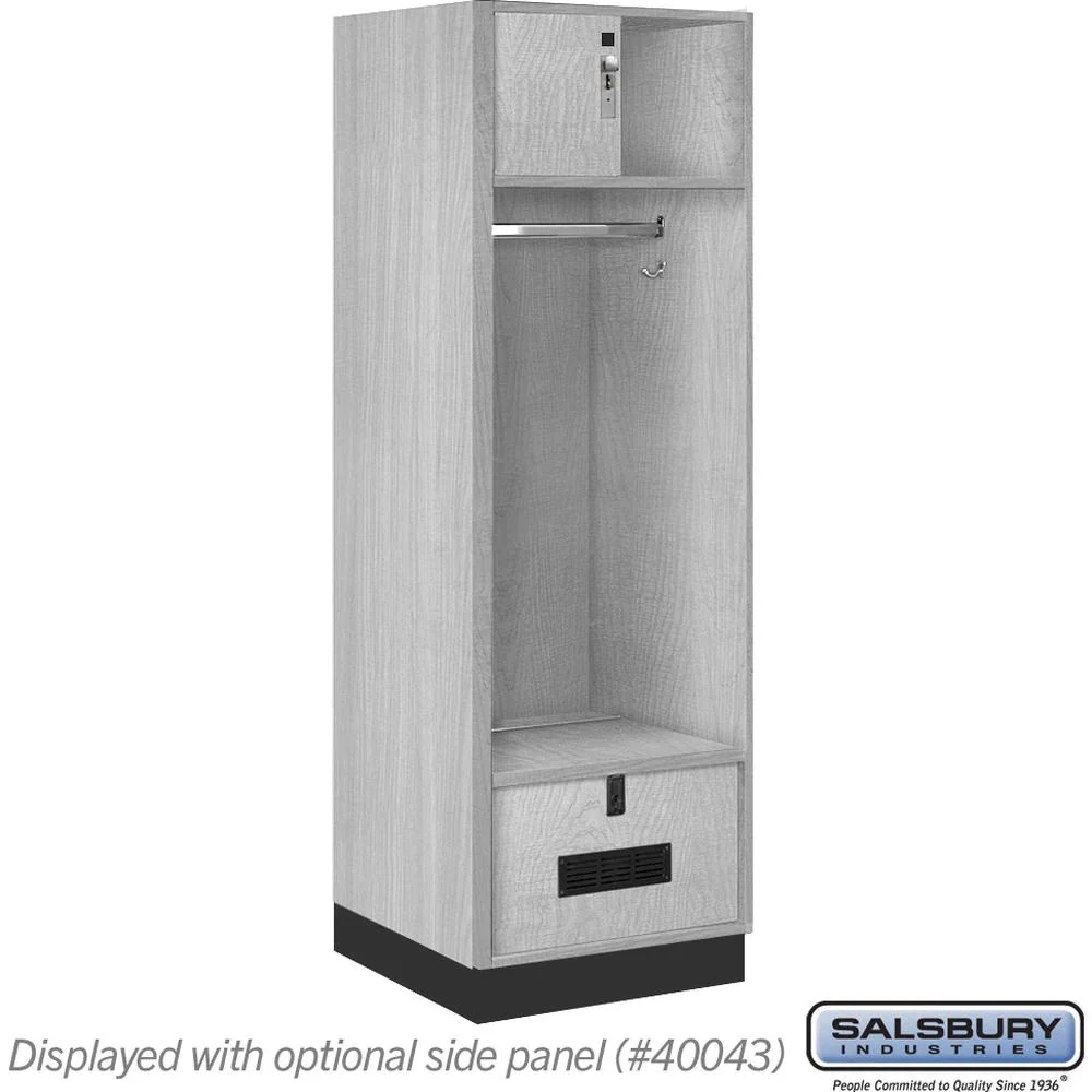 24" Wide Premier Wood Open Access Locker - 6 Feet High - 24" Deep by Salsbury - Image 28