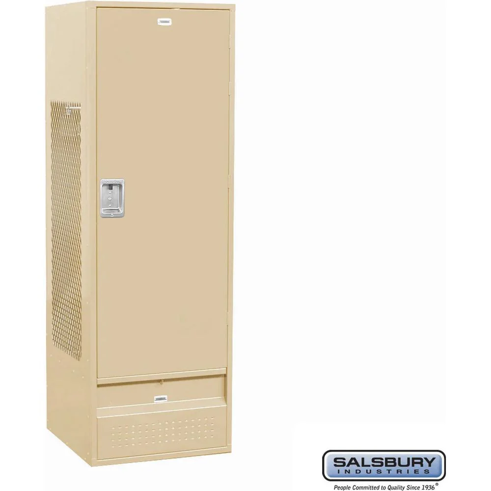 24" Wide Standard Gear Metal Locker - 6 Feet High - 18" Deep by Salsbury - Image 10