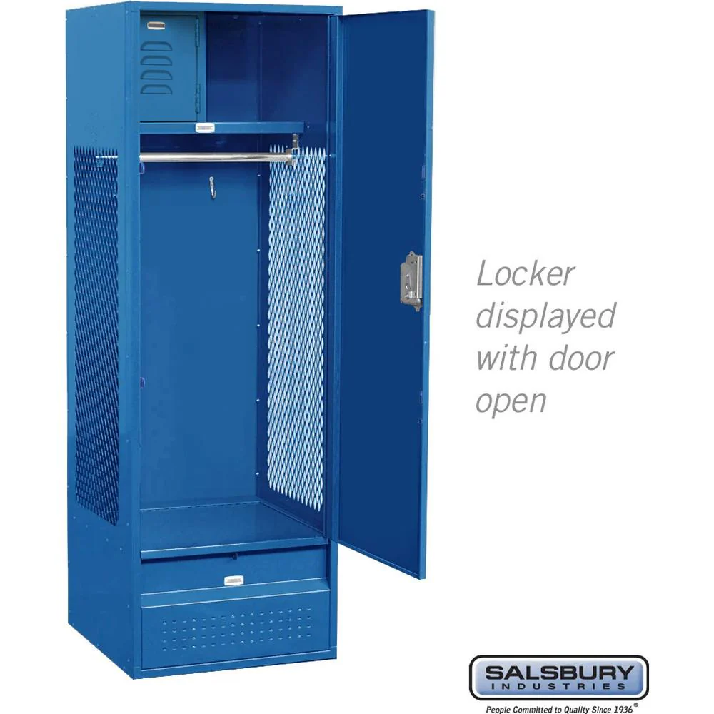 24" Wide Standard Gear Metal Locker - 6 Feet High - 18" Deep by Salsbury - Image 2
