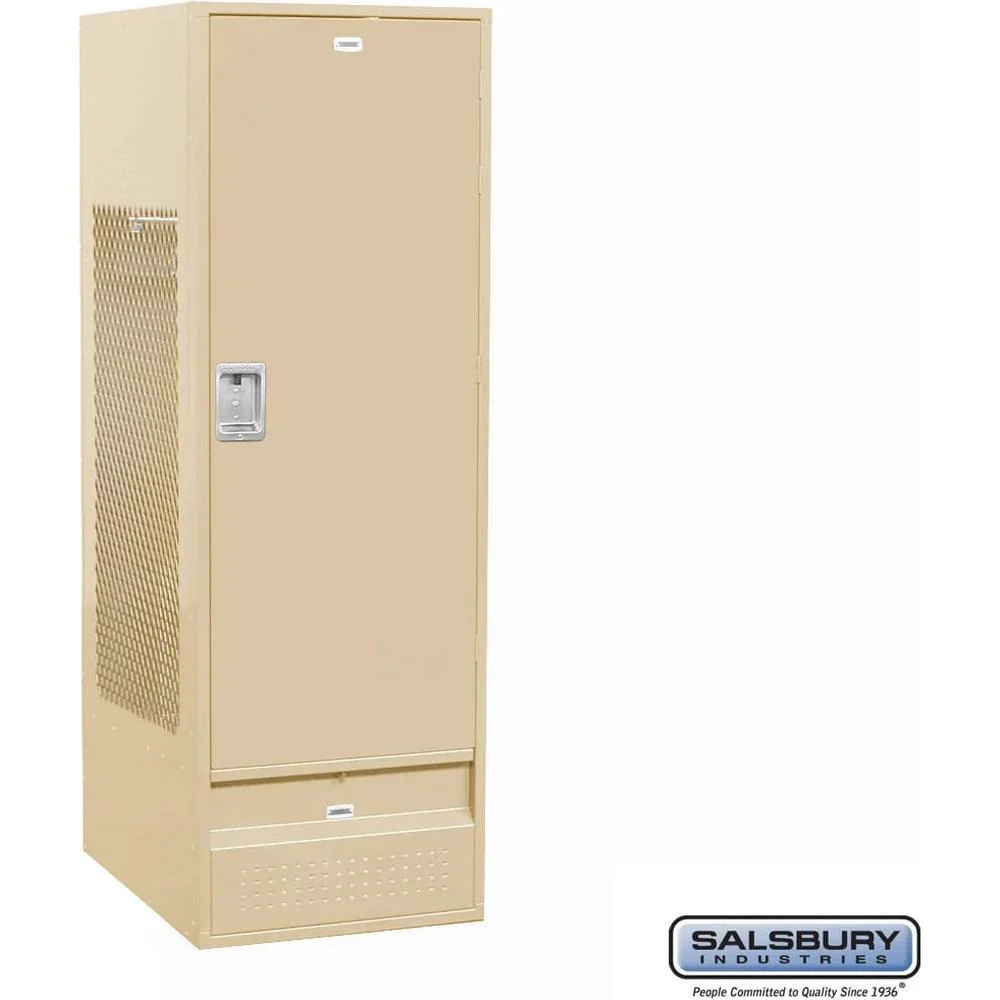 24" Wide Standard Gear Metal Locker - 6 Feet High - 24" Deep by Salsbury - Image 11