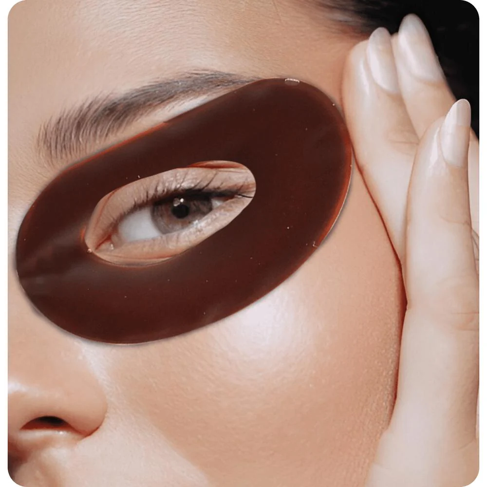 360 Caffeine Eye Mask / Pack of 36 Pair - Each Pre-Moistened 100% Natural and Paraben Free Mask is Single Use by Martinni