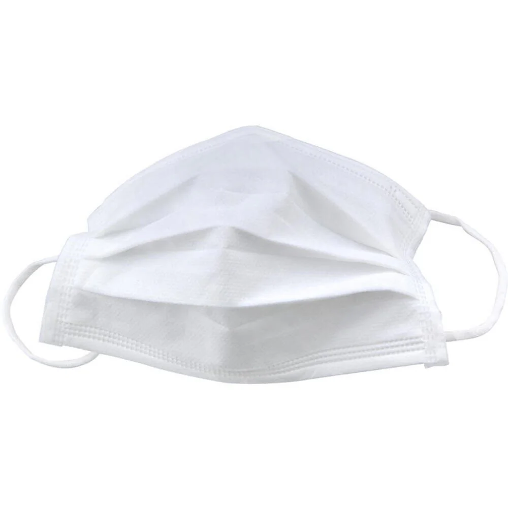 4-Ply Ear loop Face Mask - Prevents Spread of Airborne Virus & Disease - 50 Count - Image 2