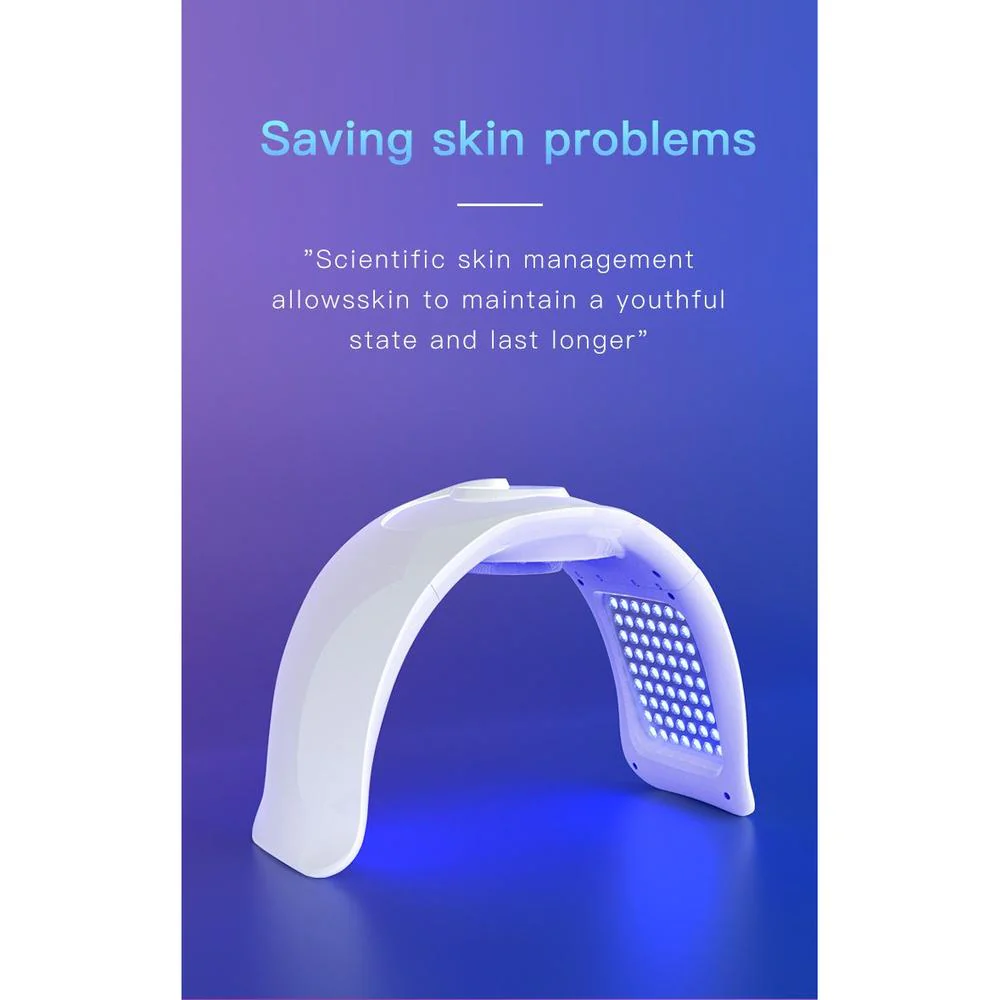 Aashni Portable Multiwave LED Light Therapy with 7 LED Lights + Product/Serum Sprayer by Meishida - Image 3