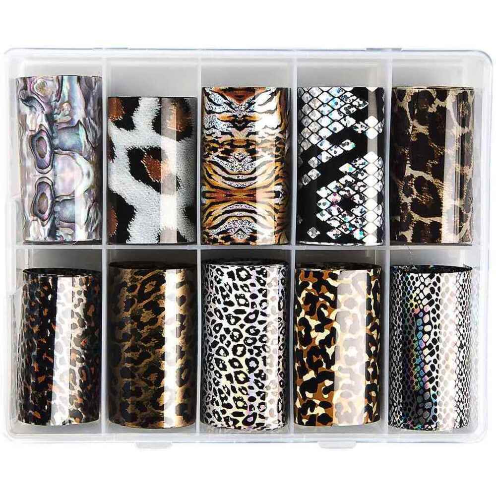 Abstract Transfer Foil Nail Art - Pack #5 - Pack