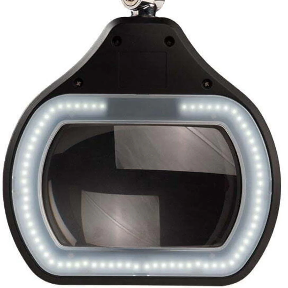 Accu-Lite® 6.85" Rectangle LED Magnifier - 3.5 Diopter (1.88x) - Black Finish by O.C. White - Image 6