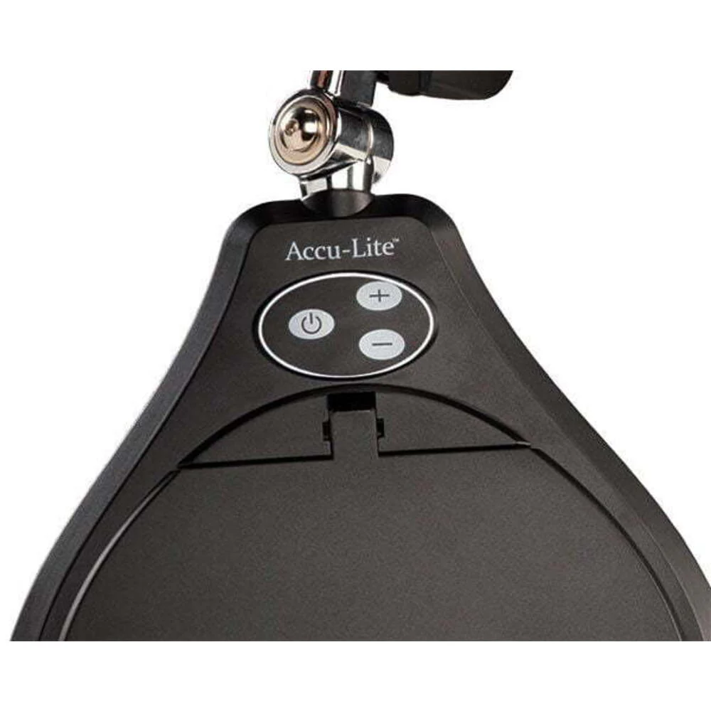 Accu-Lite® 6" Round LED Magnifier - 5 Diopter (2.25x) - White finish by O.C. White - Image 2