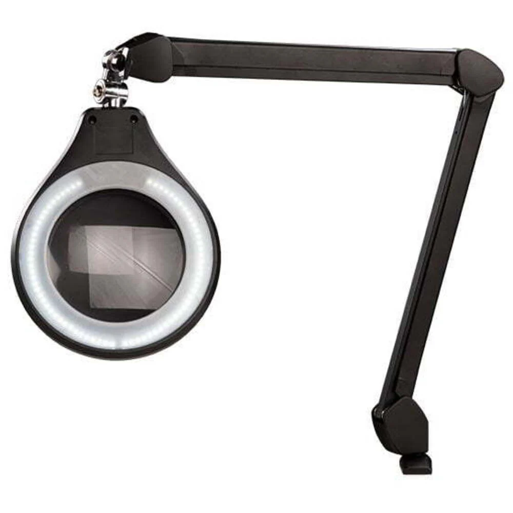 Accu-Lite® 6" Round LED Magnifier - 5 Diopter (2.25x) - White finish by O.C. White - Image 6