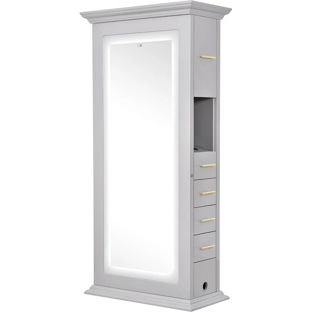 Adonis III Double LED Lighted Styling Station by DIR Salon Furniture - Image 24