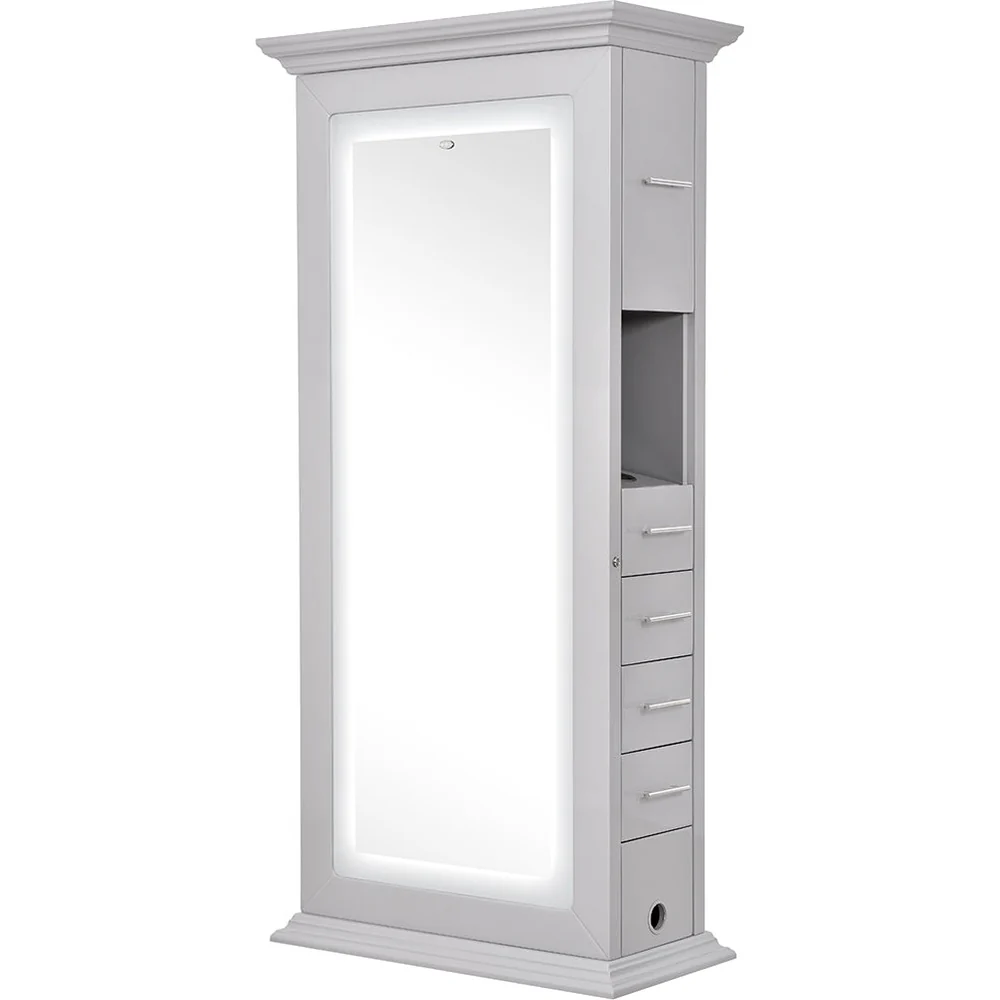 Adonis III Double LED Lighted Styling Station by DIR Salon Furniture - Image 3