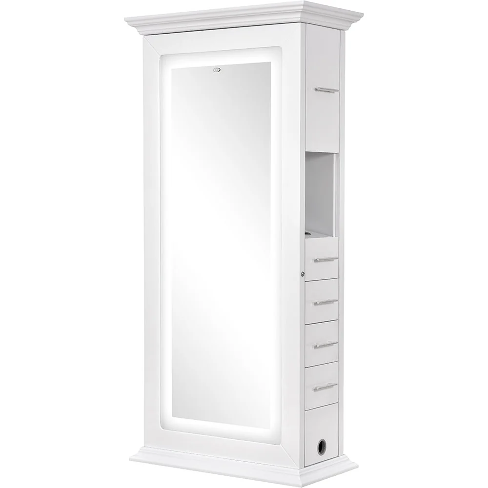 Adonis III Double LED Lighted Styling Station by DIR Salon Furniture - Image 4