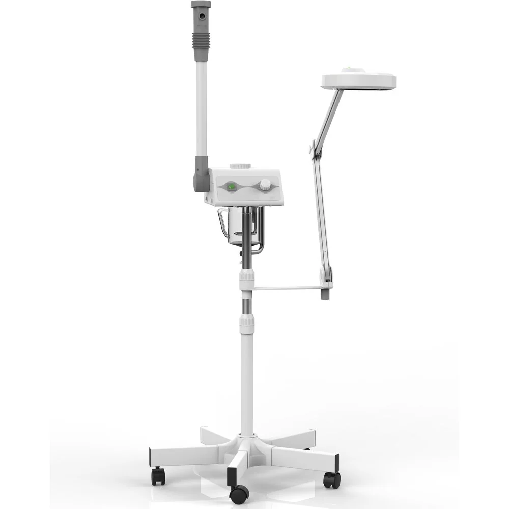 Aina 2-in-1 Facial Steamer + 5 Diopter Magnifying Lamp + Ozone and Aromatherapy by Silver Spa