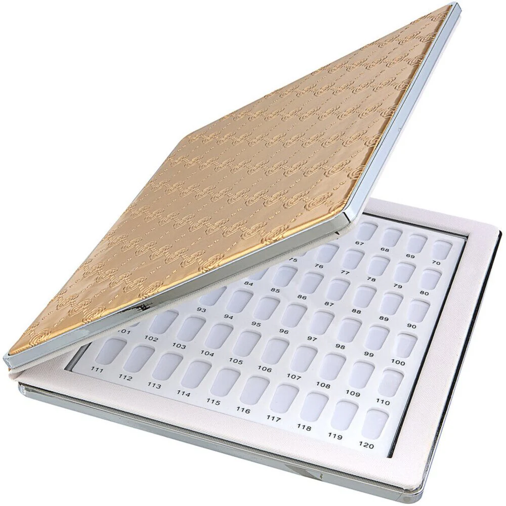 Album Book To Display Nail Arts, Polish Color Chart - 120 Sample Slots - Each - Image 2