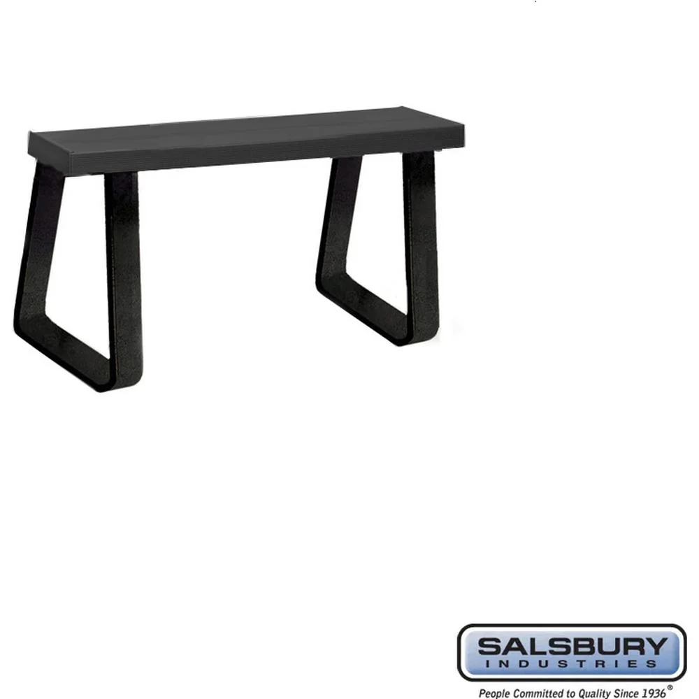 Aluminum Locker Bench - 36" Wide - 10" Deep by Salsbury - Image 3