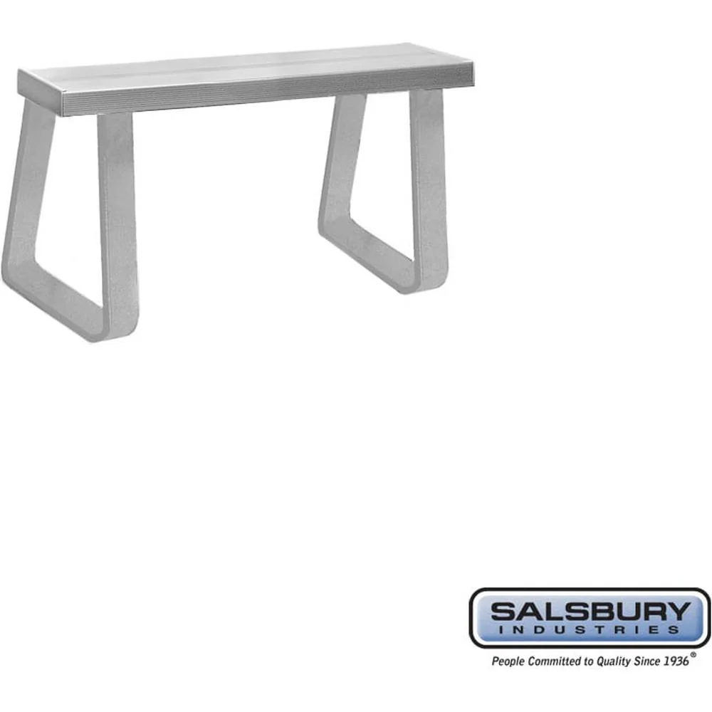 Aluminum Locker Bench - 36" Wide - 10" Deep by Salsbury - Image 5