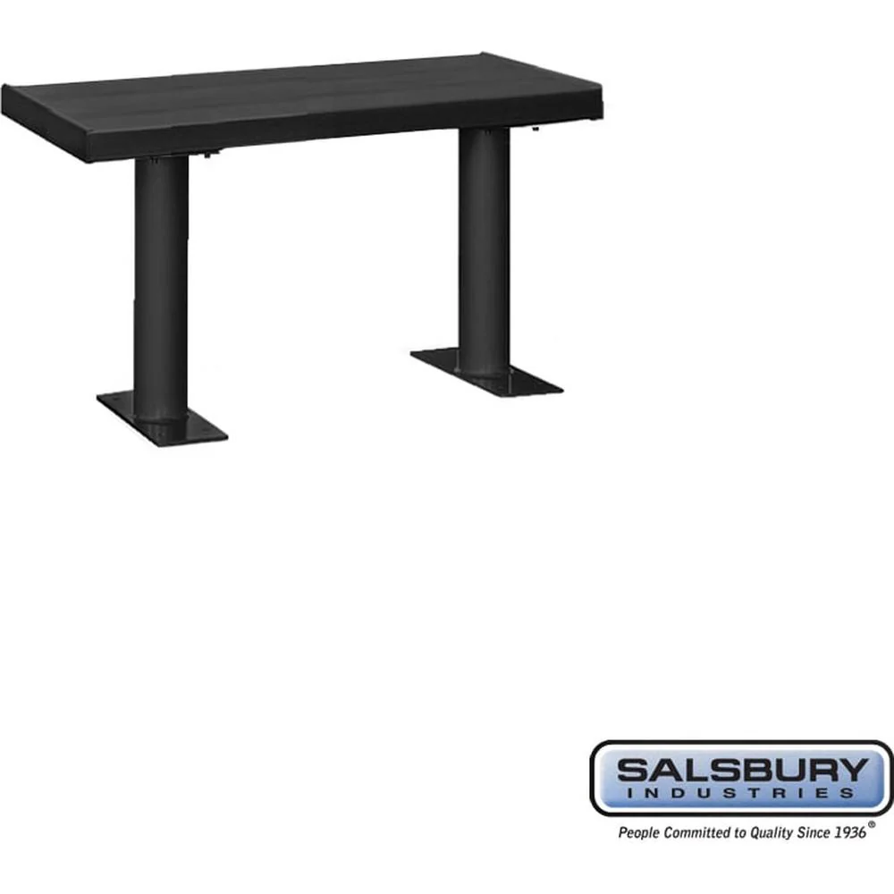 Aluminum Locker Bench - 36" Wide - 14" Deep by Salsbury