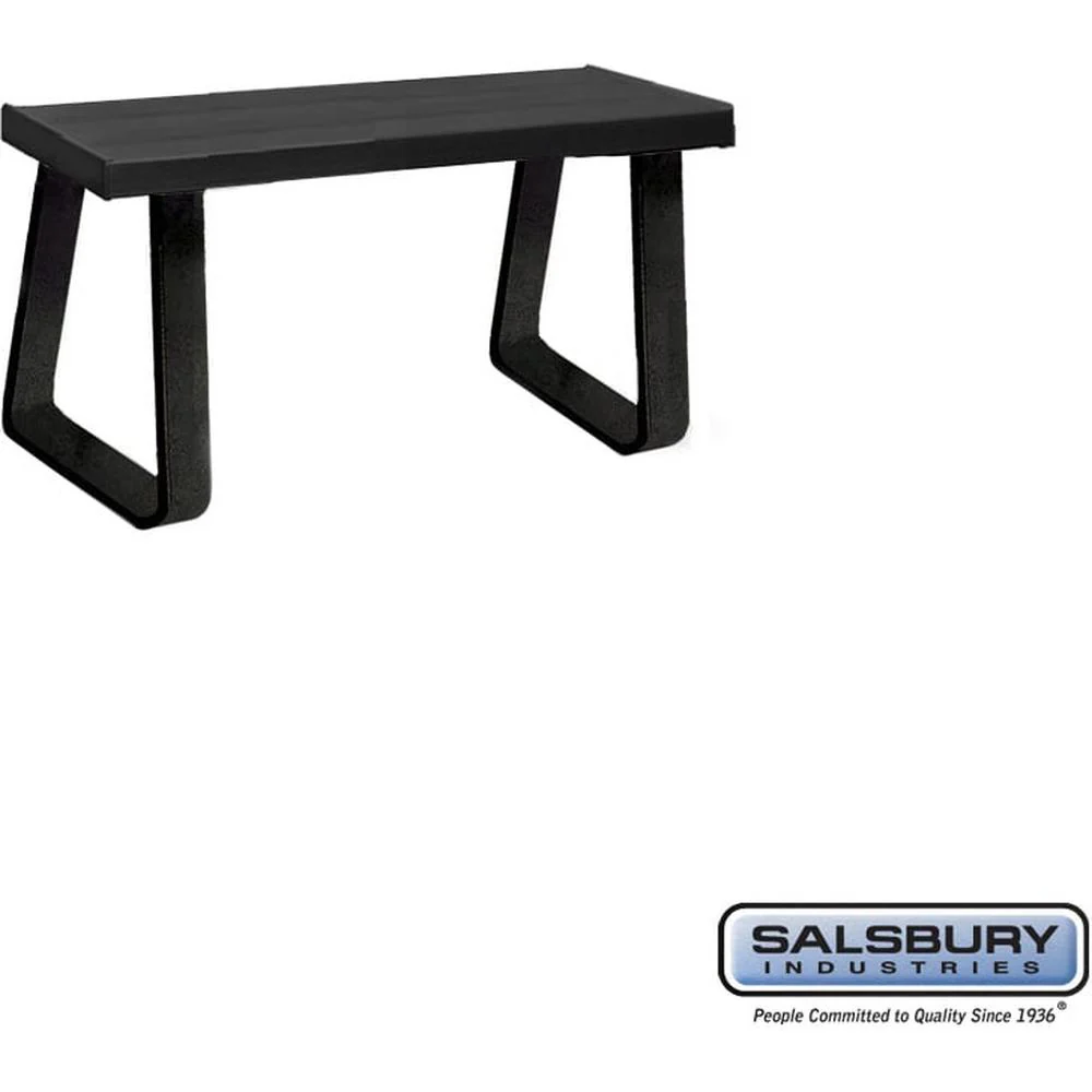 Aluminum Locker Bench - 36" Wide - 14" Deep by Salsbury - Image 3