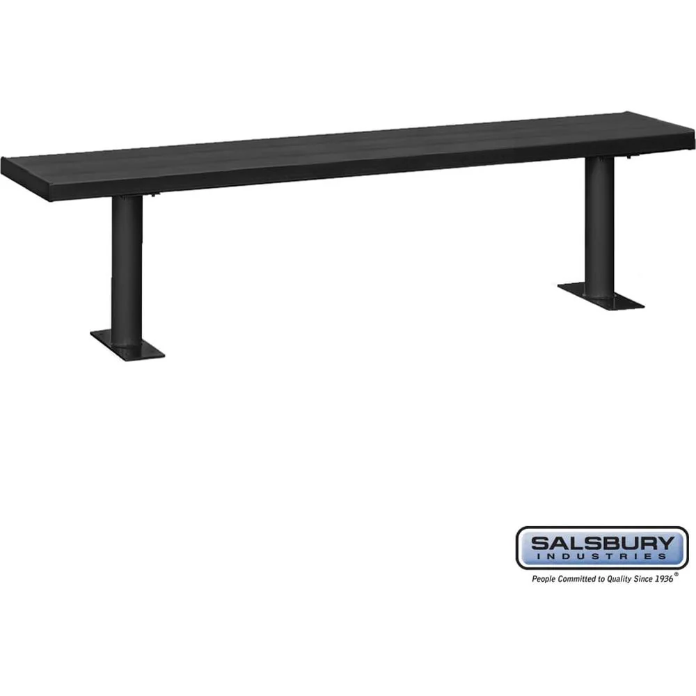 Aluminum Locker Bench - 96" Wide - 14" Deep by Salsbury