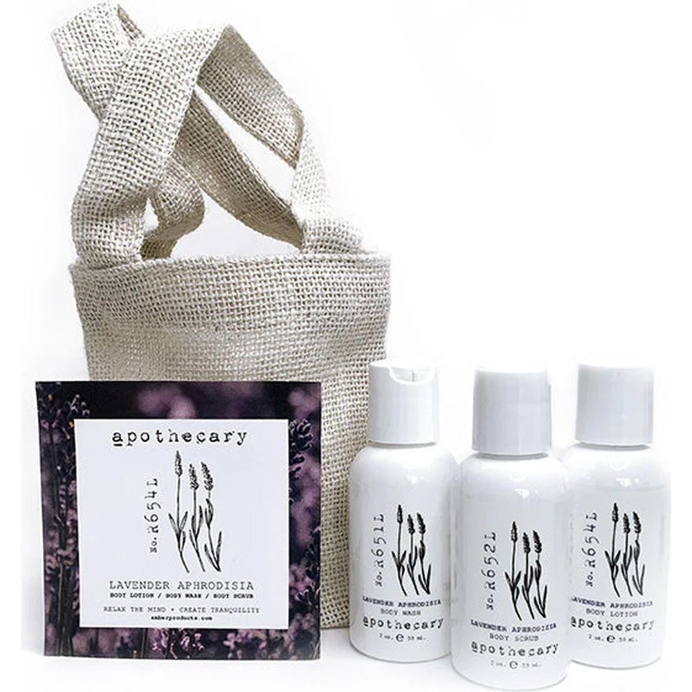 Amber Apothecary Travel Set - Lavender Aphrodisia by Amber Products
