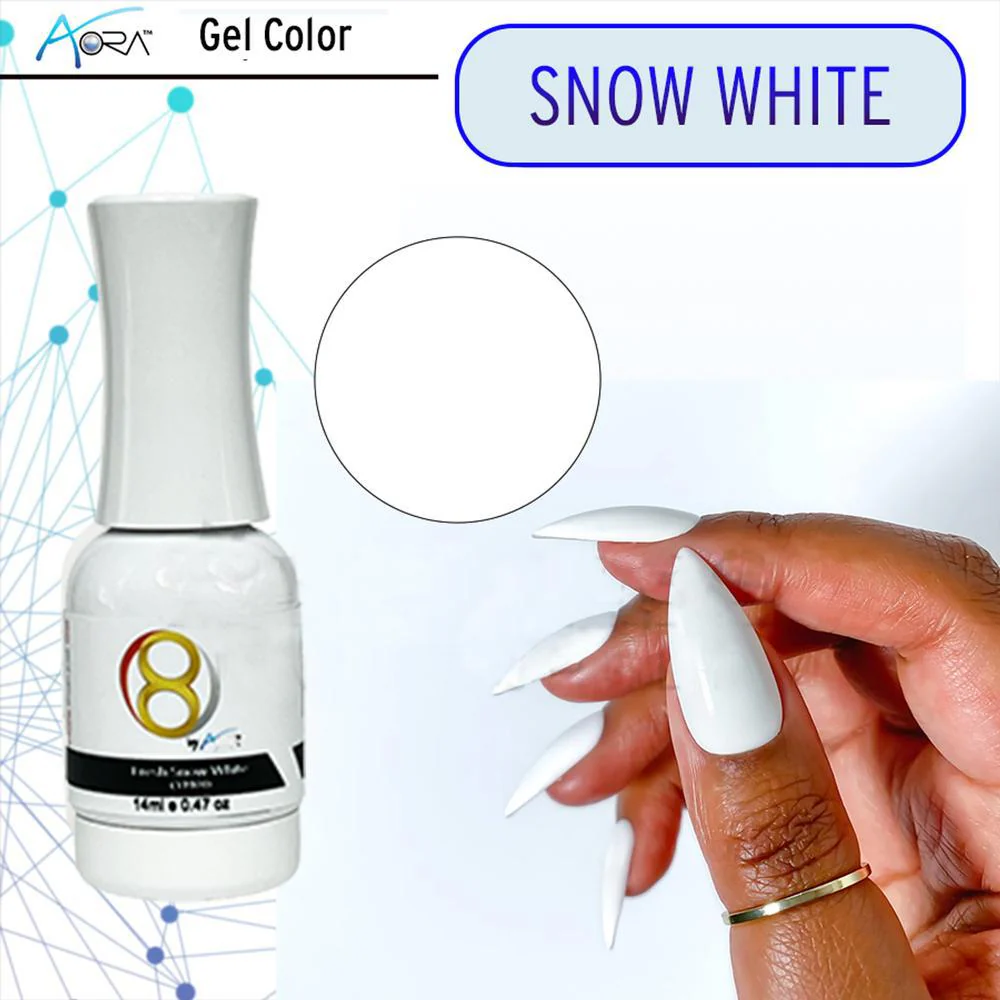 Aora Gel 0.5 oz. - Snow White