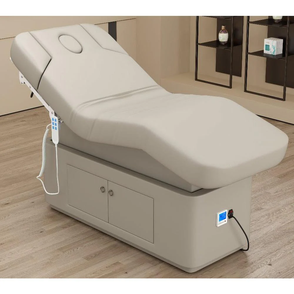 Auralis 4-Function Electric Ultra-Luxury Heated Massage & Facial Bed with Storage by Meishida - Image 3
