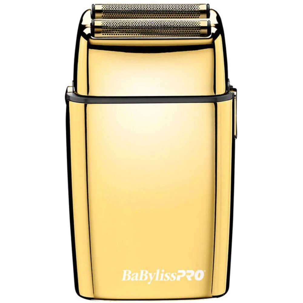 BaBylissPRO GOLDFX Cord/Cordless Gold Metal Double Foil Shaver - Image 3