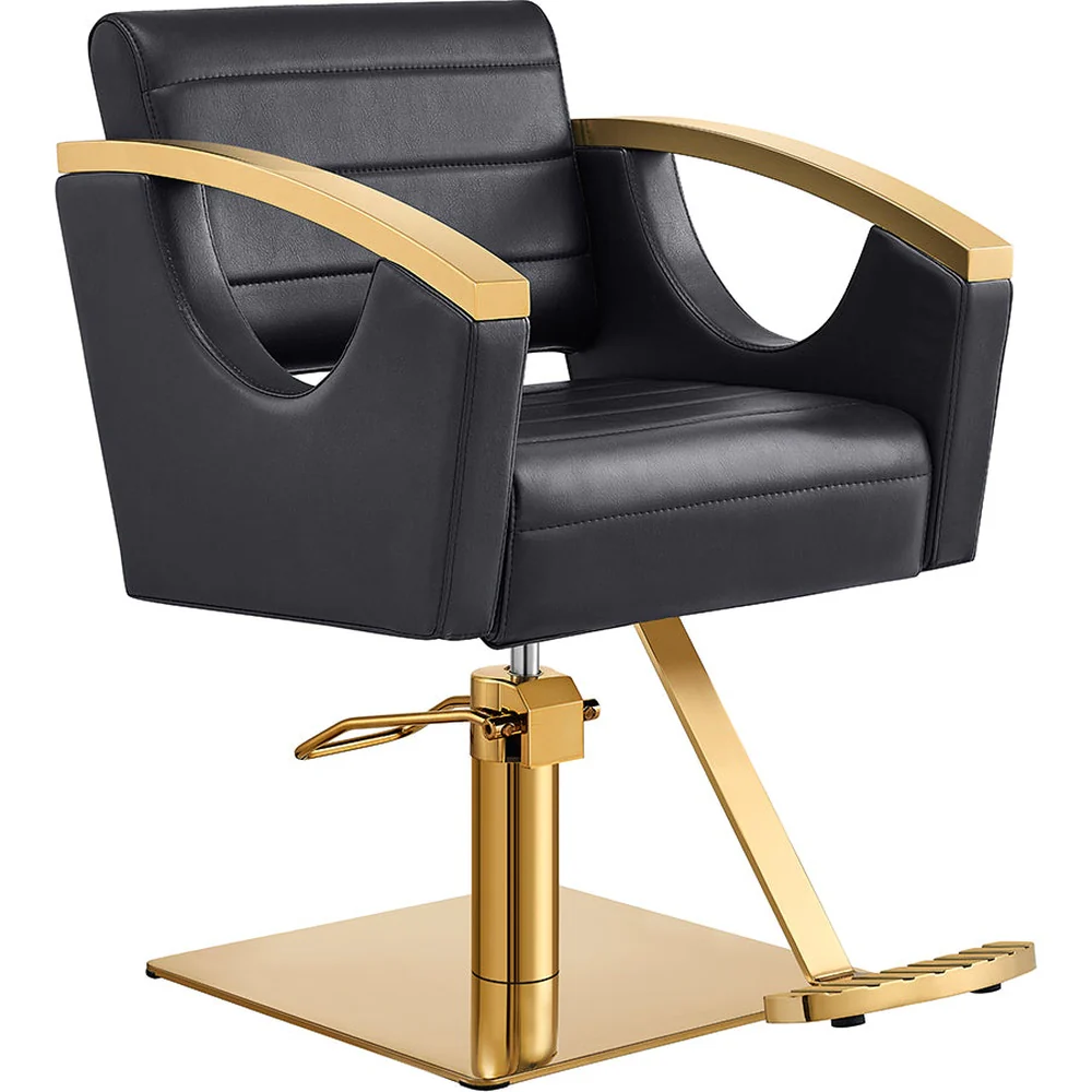 Bello Modern Gold Hydraulic Styling Chair by DIR Salon Furniture