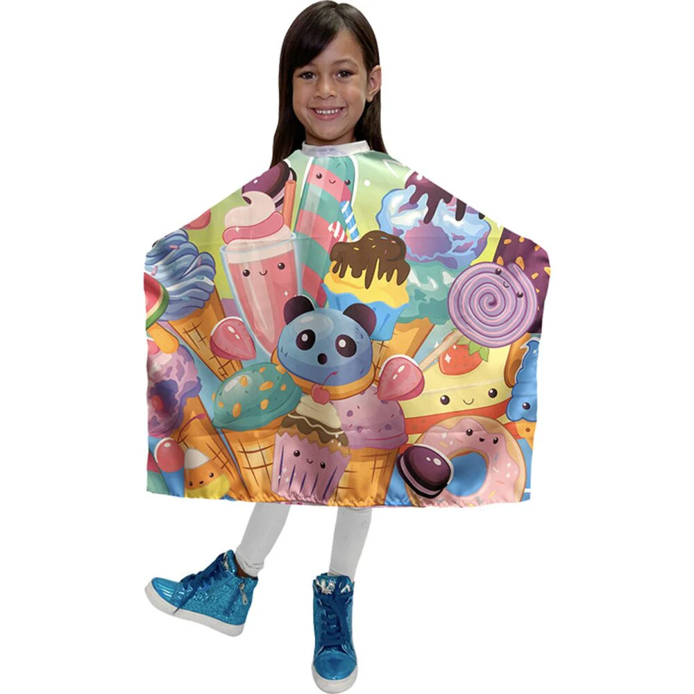 Betty Dain Suger Rush Hands Free Kids Cape / 30" W x 36" L - Image 5