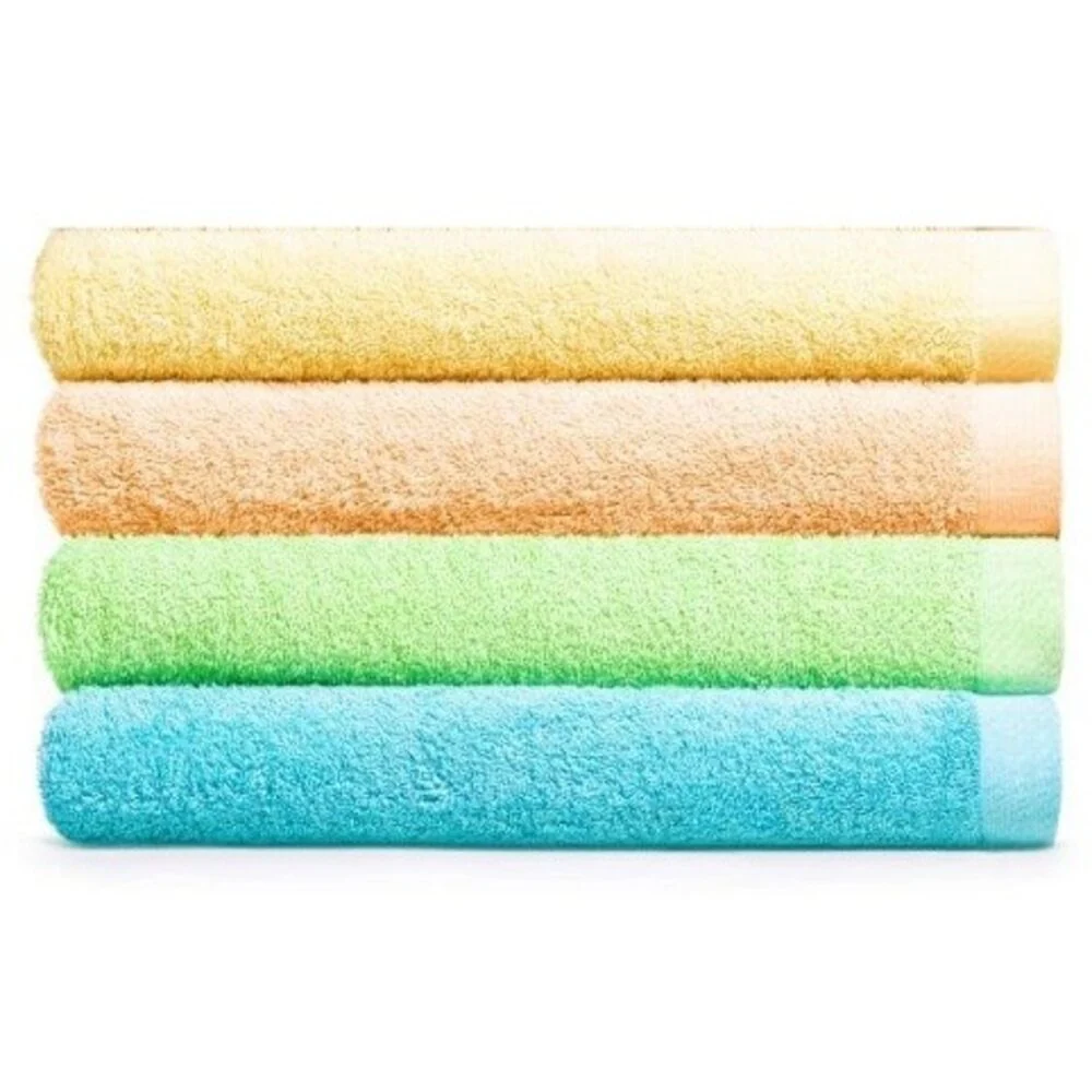 Boca Terry 100% Ringspun Cotton Premium Towels - 35" x 68" - 468 GSM / Aqua / 12 Count - Image 4