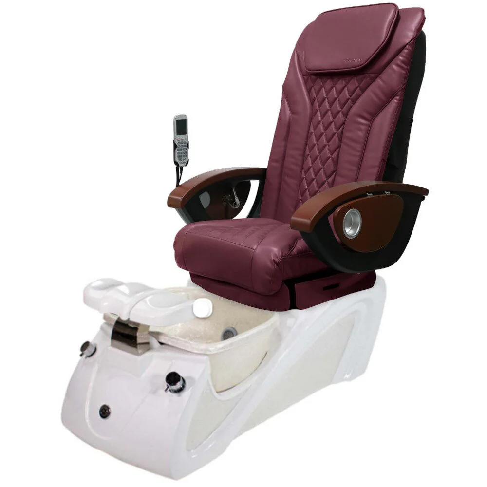 Braylon EX-R Spa Pedicure Chair / Pearl White Base by HANS Equipment - Image 3