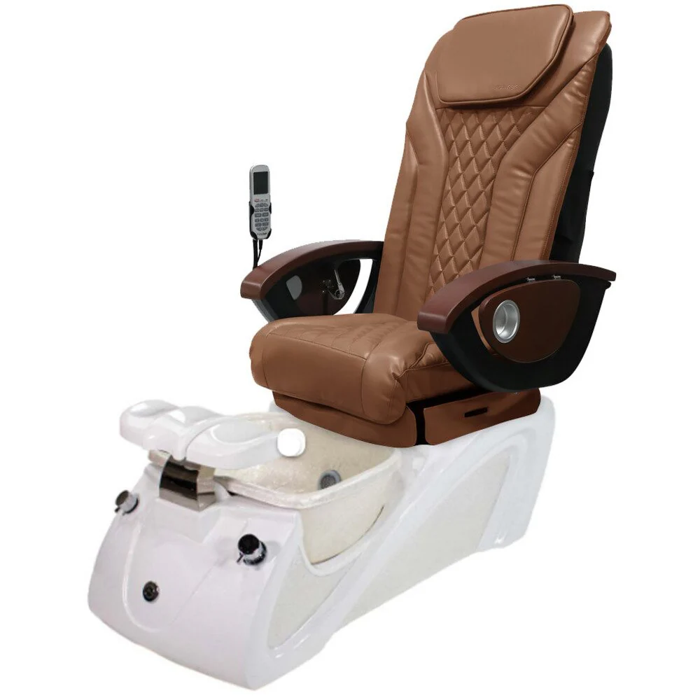 Braylon EX-R Spa Pedicure Chair / Pearl White Base by HANS Equipment - Image 4