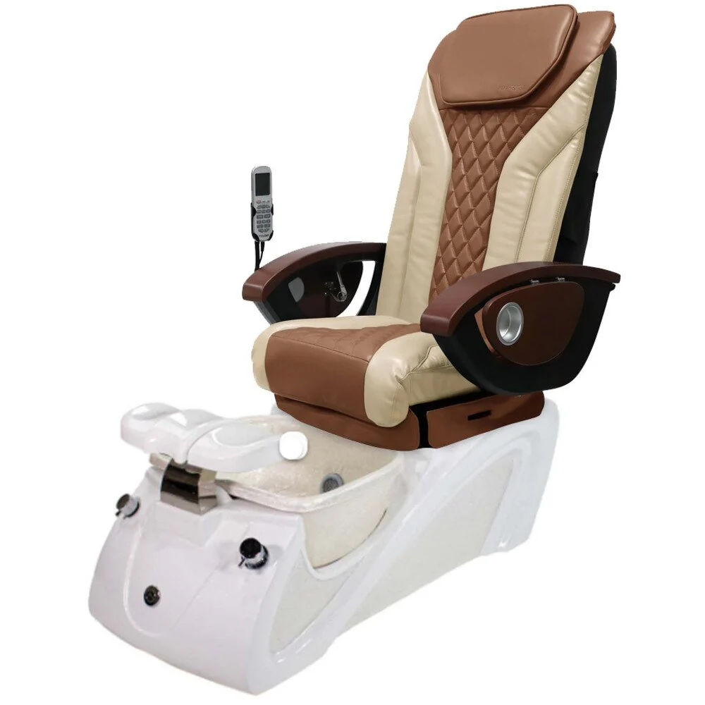 Braylon EX-R Spa Pedicure Chair / Pearl White Base by HANS Equipment - Image 5