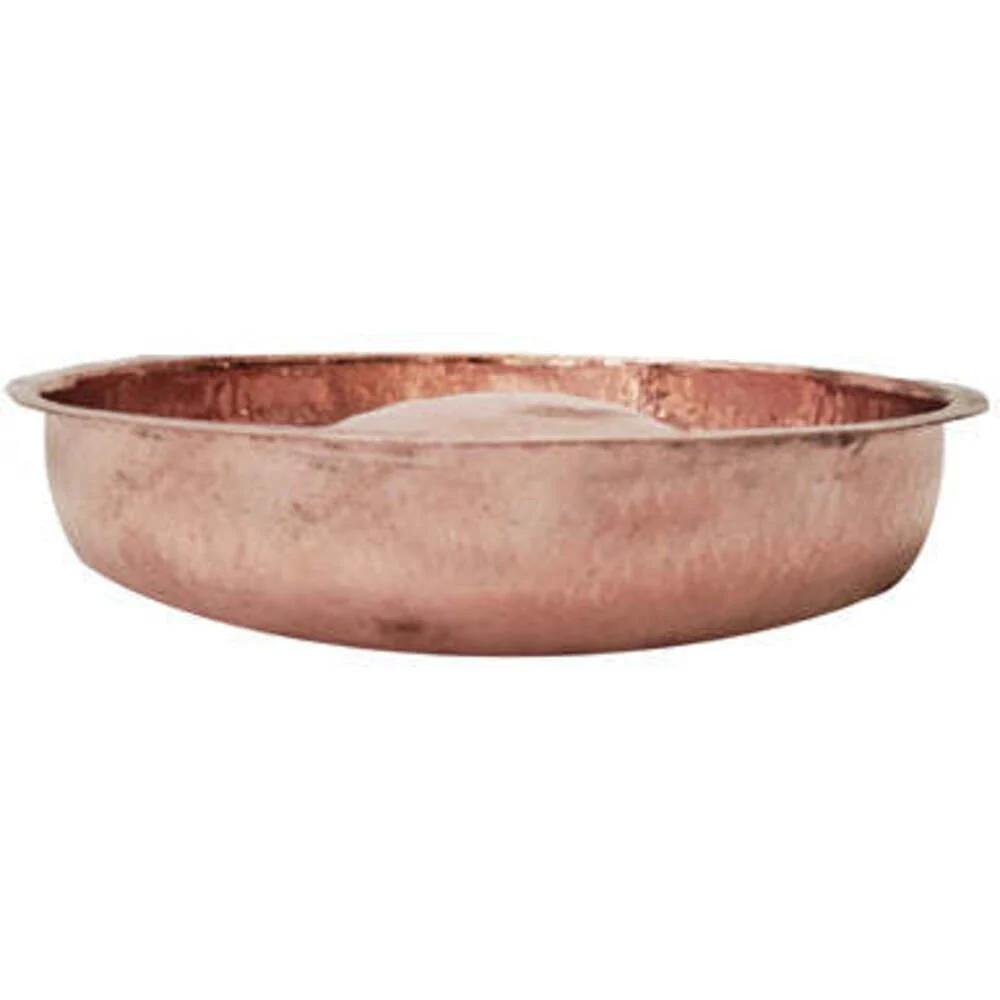 Brillo Hammered Copper Manicure Bowl - Image 2