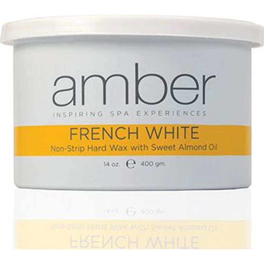 BULK - French White Wax / Case of (12) 14 oz. Cans by Amber Products