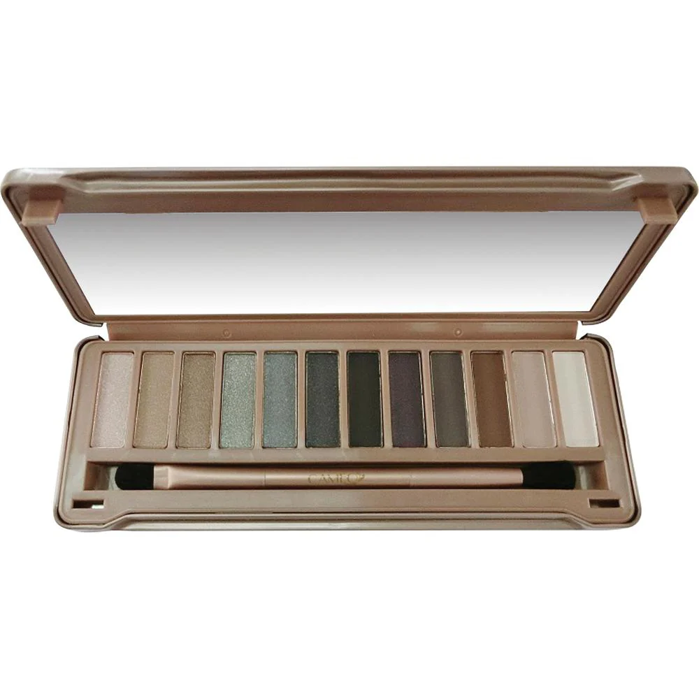 Cameo - Naked Eyeshadow Palette - Collection 3 - Eyeshadow Palette Includes 12 Different Matte, Shimmer and Glitter Shades
