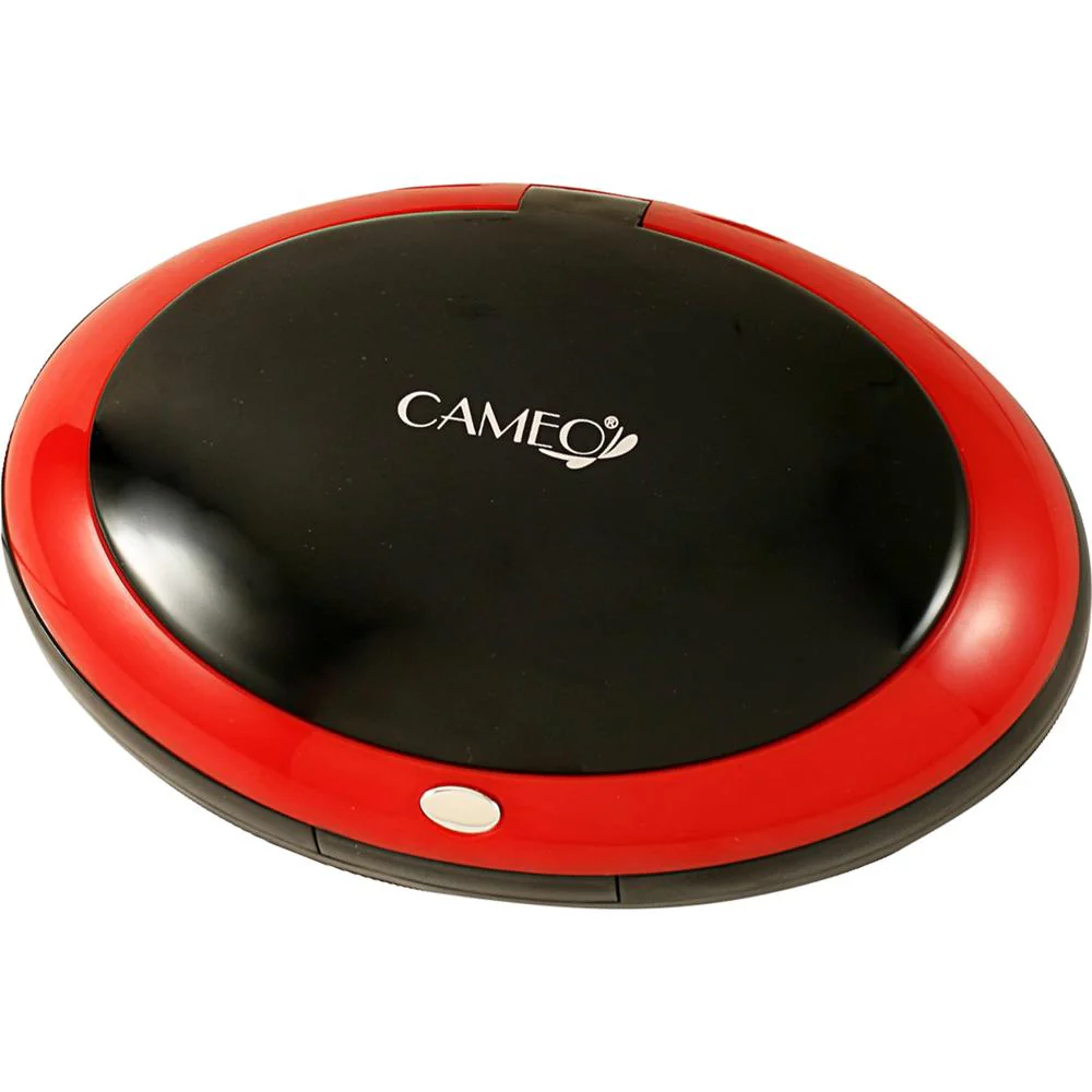 Cameo - One Touch Opener Oval Kit - Collection of Makeup Shades for The Eyes, Lips and Cheeks in a Stylish Case With a One-Touch, Foldout Display - Image 2