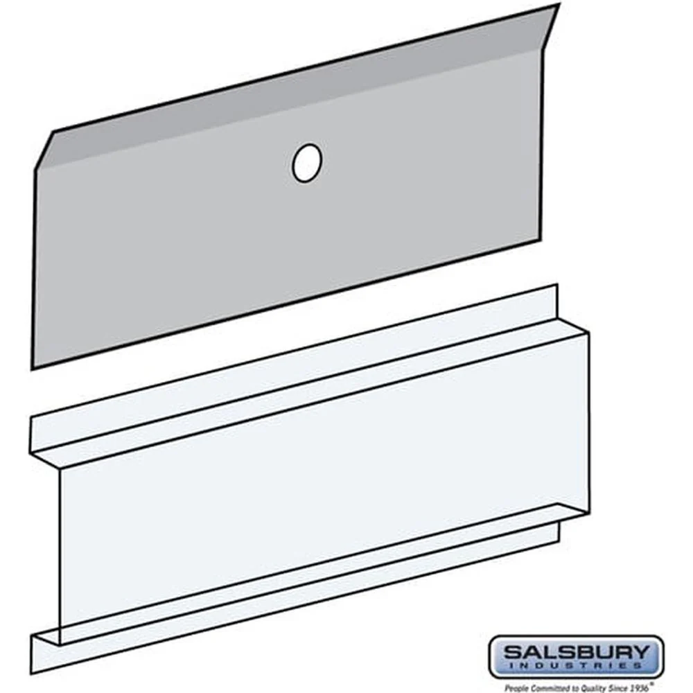Card Holder - Clear Plastic - for Cell Phone Storage Locker Door by Salsbury