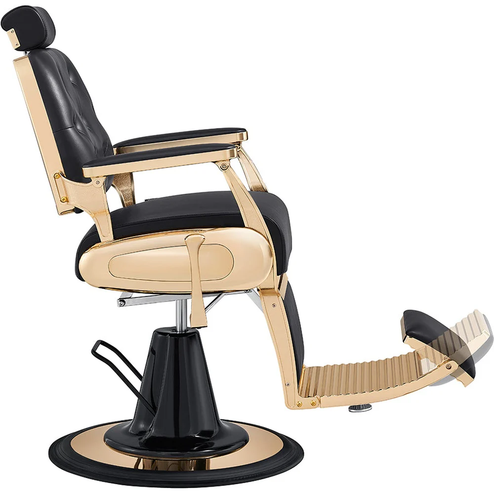 Cavalier Gold Edition Barber Chair by DIR Salon Furniture - Image 5