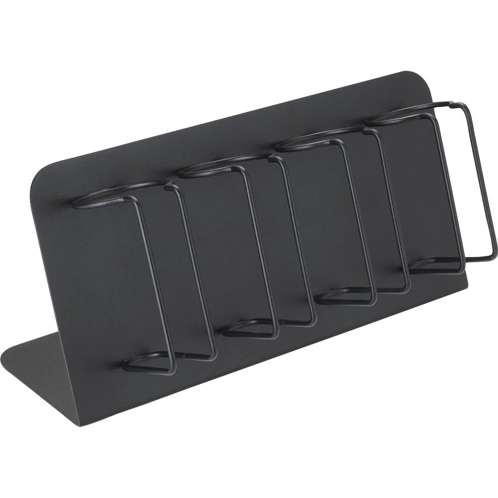Celebrity - Sturdy Metal Clipper & Trimmer Holder Stand for Workstations - 4 Slots for Convenient Storage