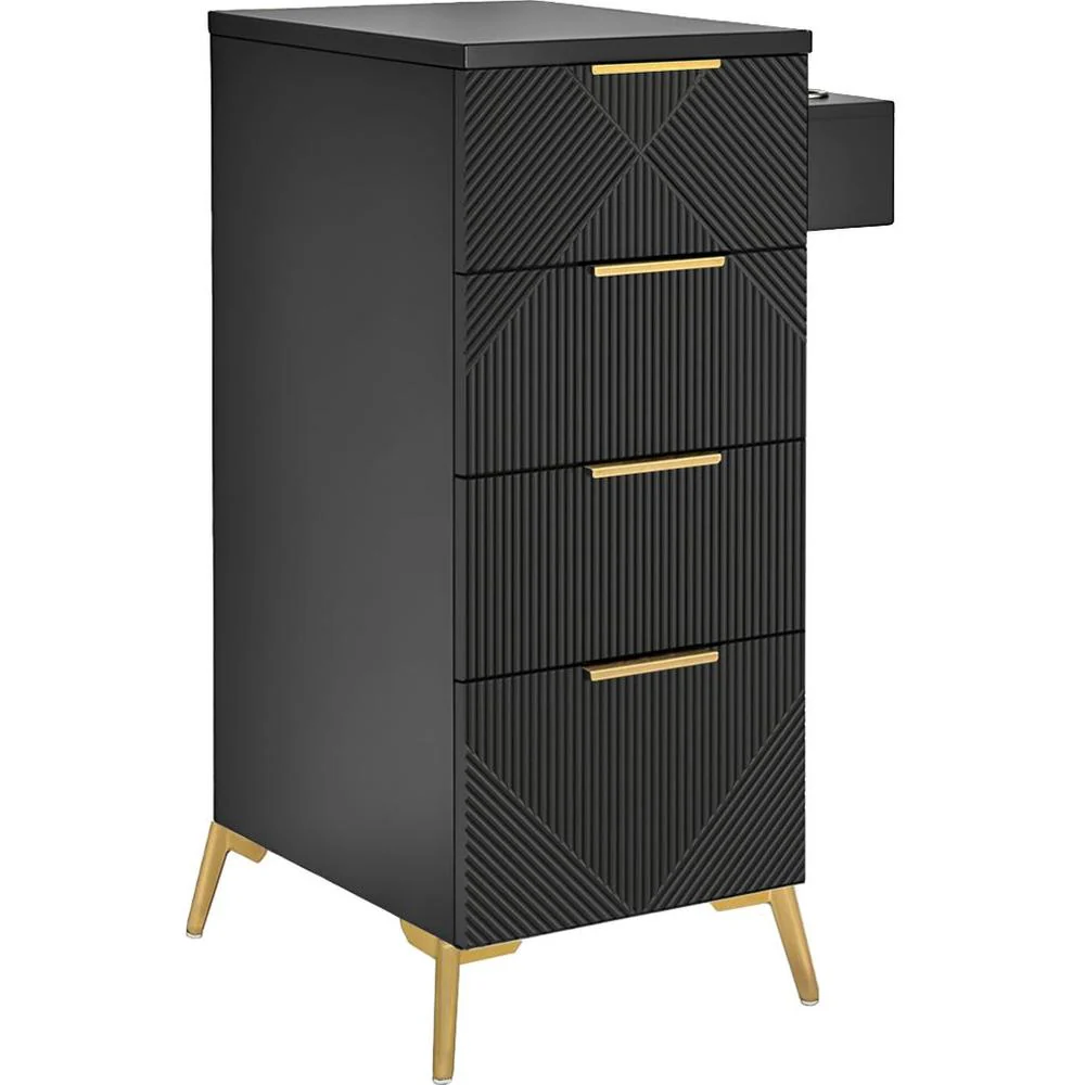 Celine Free-Standing Styling Station / White by Deco Salon Furniture - Image 2