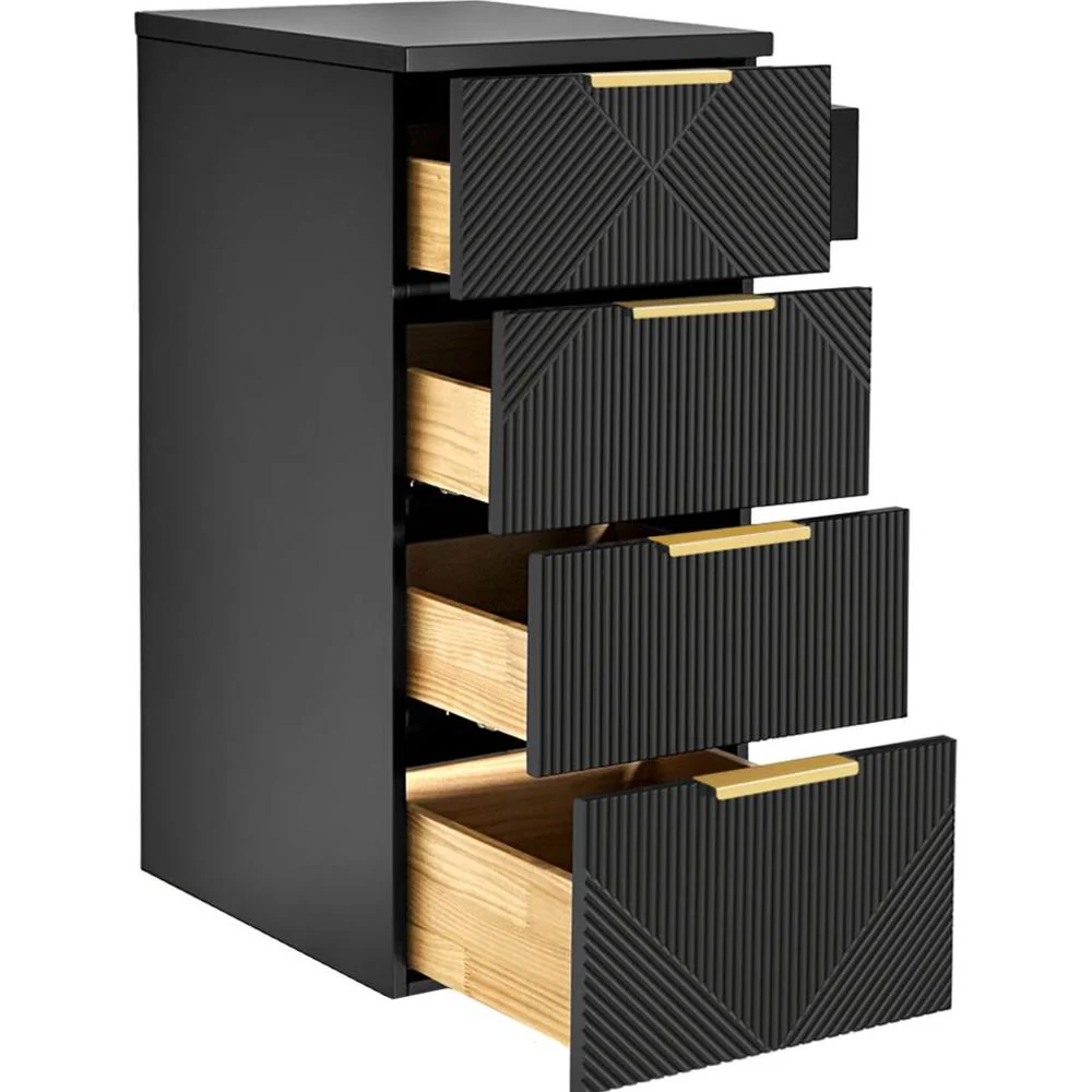 Celine Wall-Mount Styling Station Cabinet / White by Deco Furniture - Image 3