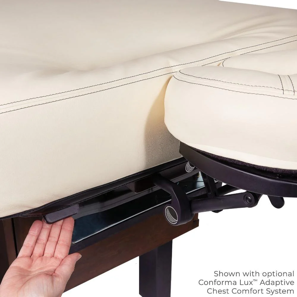 Century City Dual-Pedestal Spa Treatment Table with Digital Warming Drawer by Living Earth Crafts - Image 10
