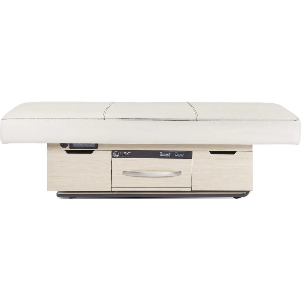 Century City Dual-Pedestal Spa Treatment Table with Digital Warming Drawer by Living Earth Crafts - Image 3