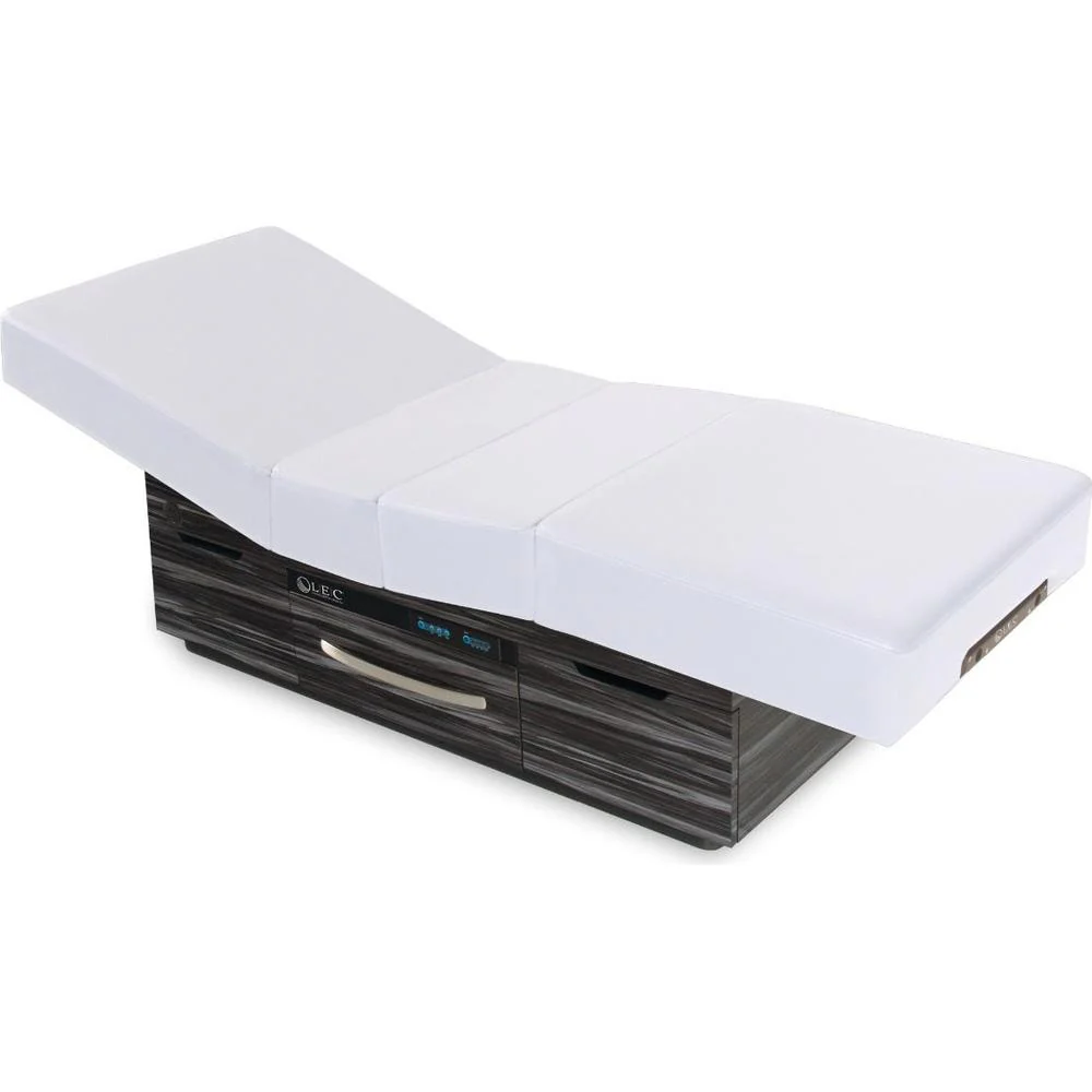 Century City Dual-Pedestal Spa Treatment Table with Digital Warming Drawer by Living Earth Crafts - Image 4