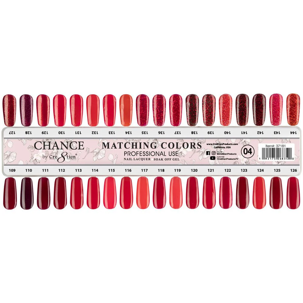 Chance Duo Soak Off Gel Polish + Nail Lacquer - 0.5 oz. Each / #029 by Cre8tion - Image 5