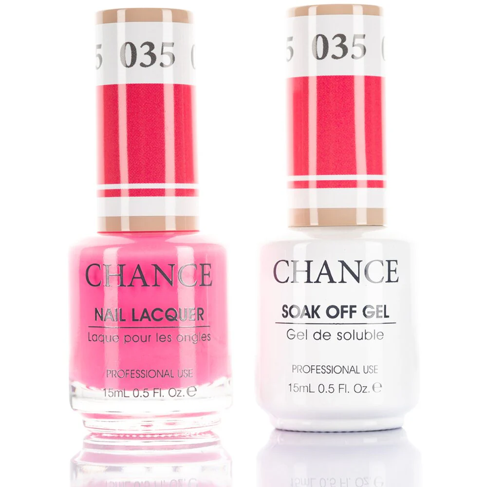 Chance Duo Soak Off Gel Polish + Nail Lacquer - 0.5 oz. Each / #035 by Cre8tion