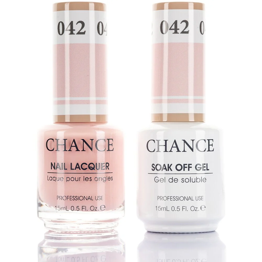 Chance Duo Soak Off Gel Polish + Nail Lacquer - 0.5 oz. Each / #042 by Cre8tion