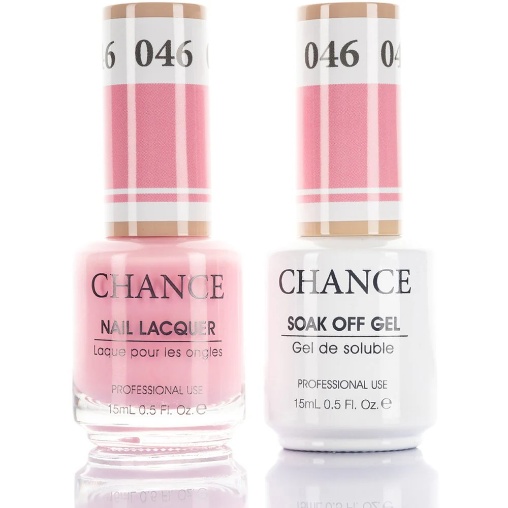 Chance Duo Soak Off Gel Polish + Nail Lacquer - 0.5 oz. Each / #046 by Cre8tion