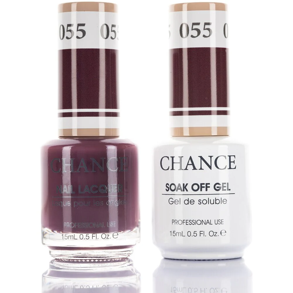 Chance Duo Soak Off Gel Polish + Nail Lacquer - 0.5 oz. Each / #055 by Cre8tion
