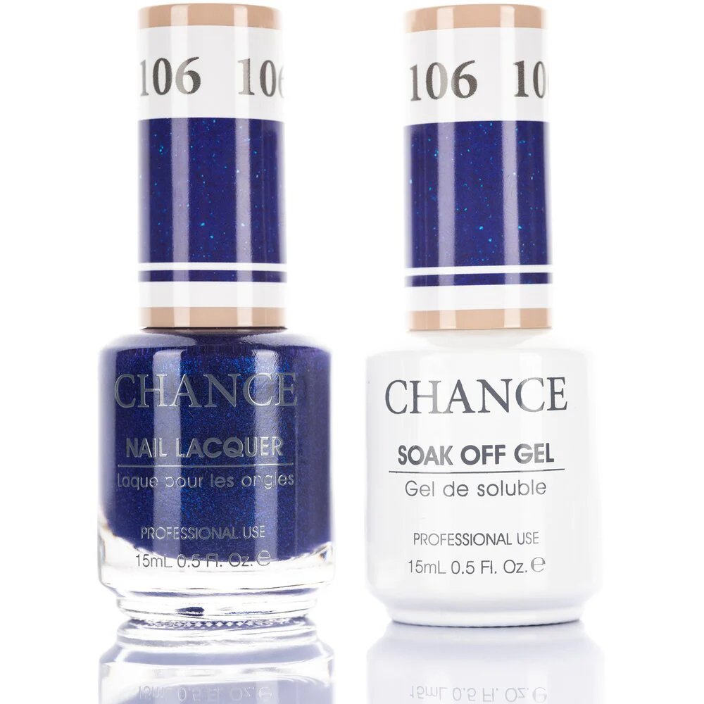 Chance Duo Soak Off Gel Polish + Nail Lacquer - 0.5 oz. Each / #106 by Cre8tion
