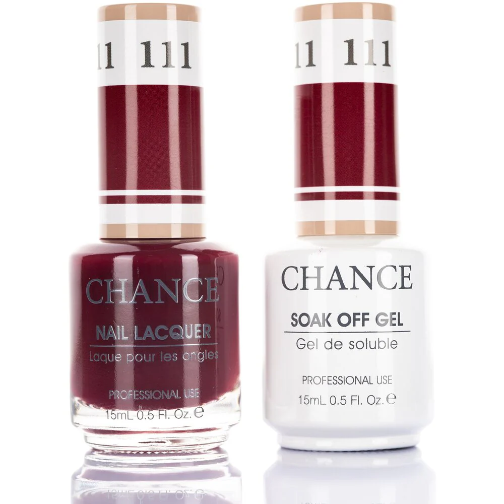 Chance Duo Soak Off Gel Polish + Nail Lacquer - 0.5 oz. Each / #111 by Cre8tion